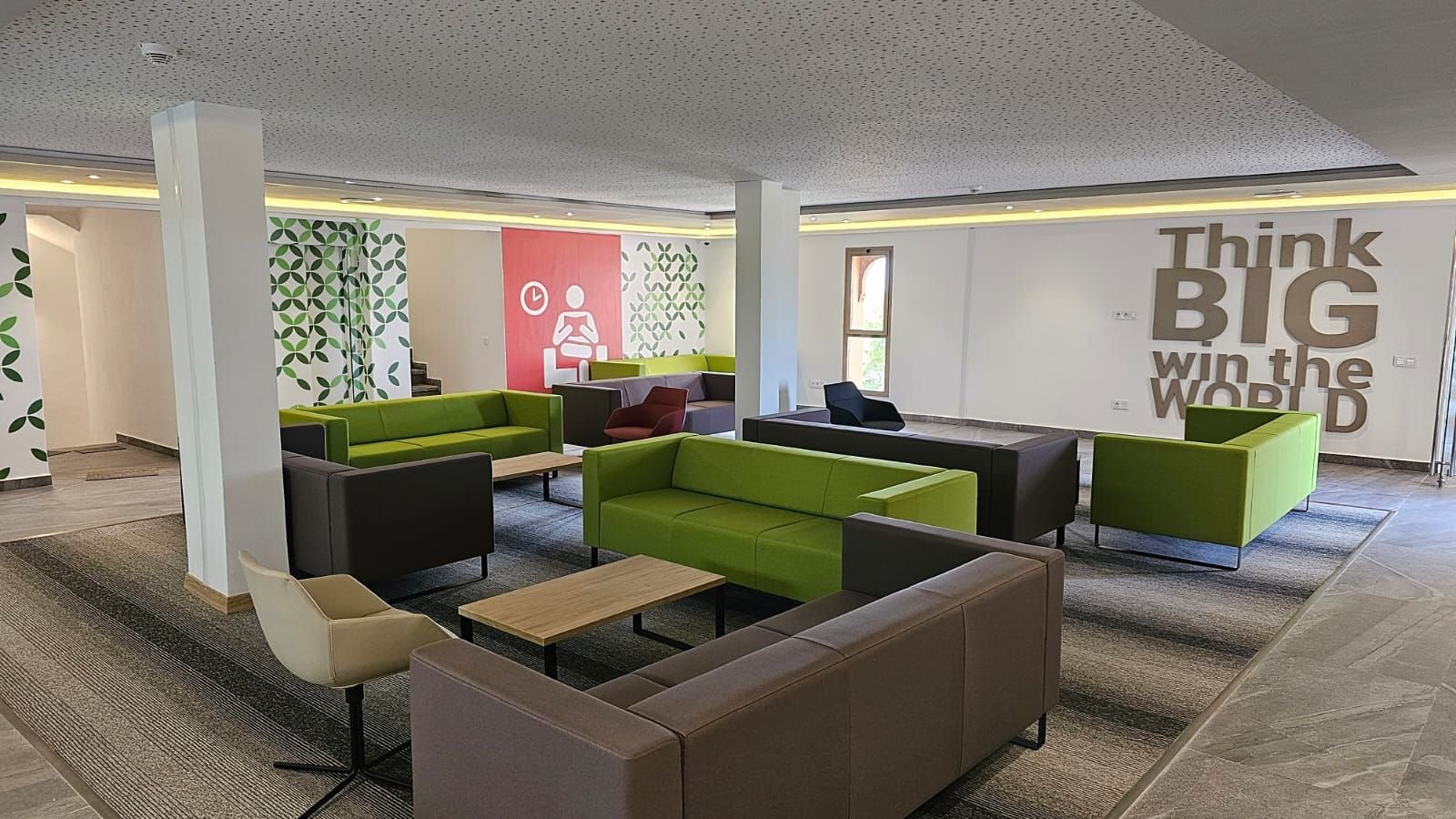 Espace de vie aménagé par LEM — Hospitality Factory Marrakech